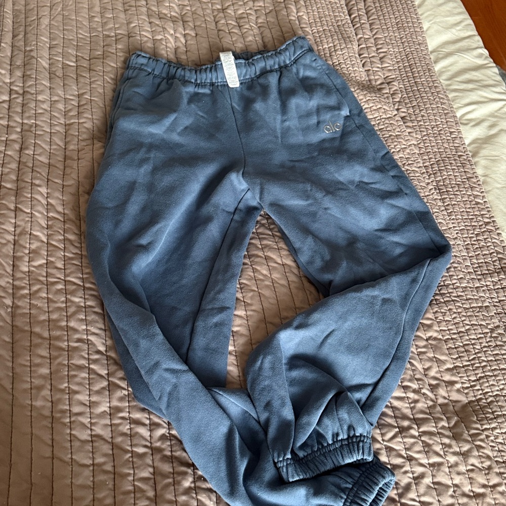 ALO Yoga Blue Sweats